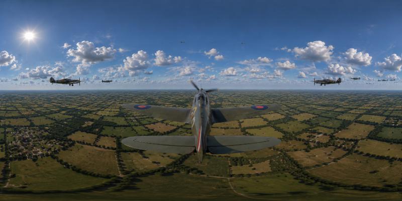 World War Two - Britain at War (1939–1945) 🇬🇧 — 360° panorama preview
