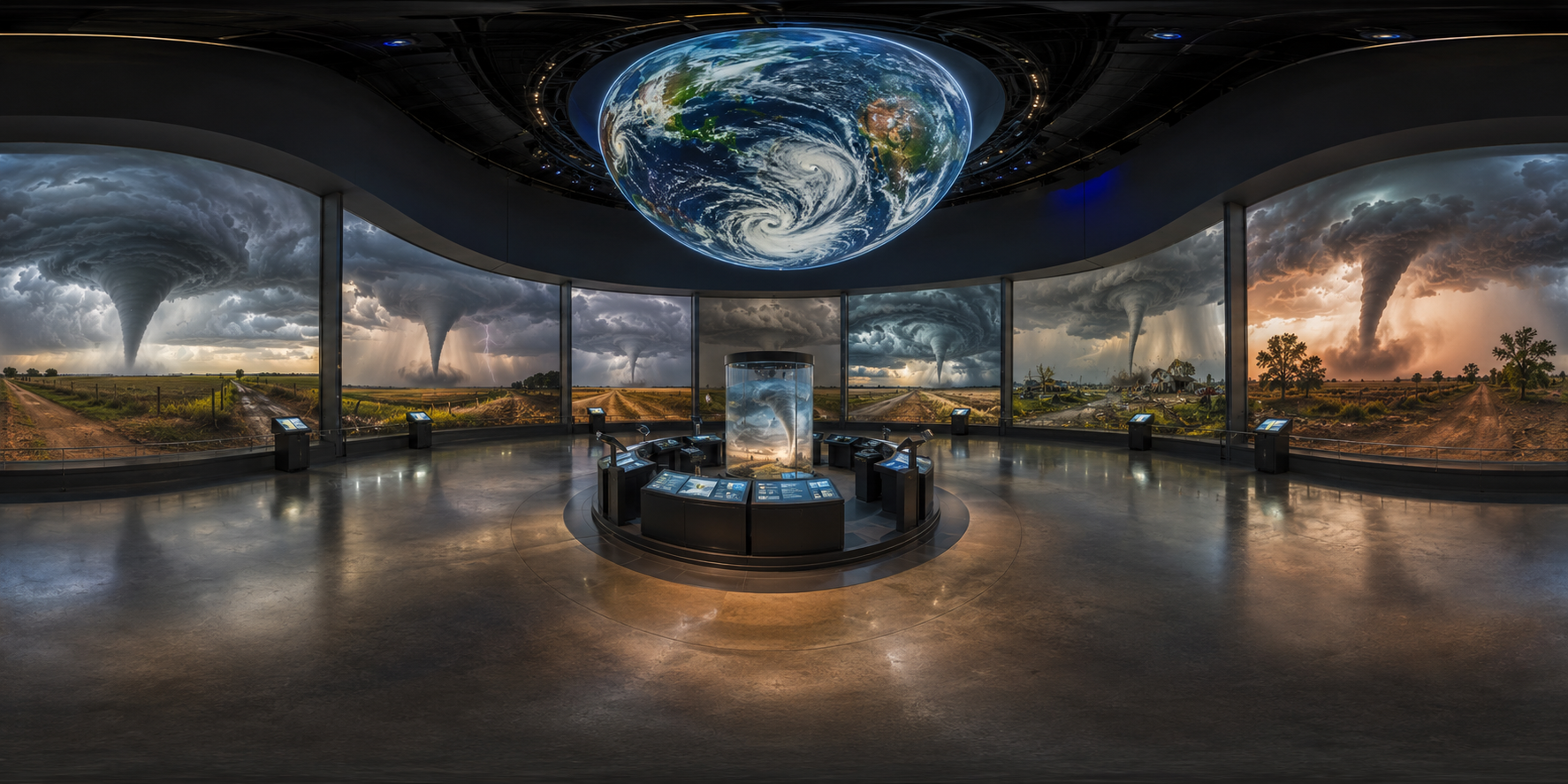 Tornado Alley: Tornadoes of North America — 360° panorama preview