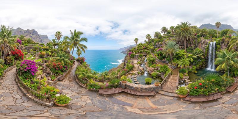 Tropical Gardens — 360° panorama preview
