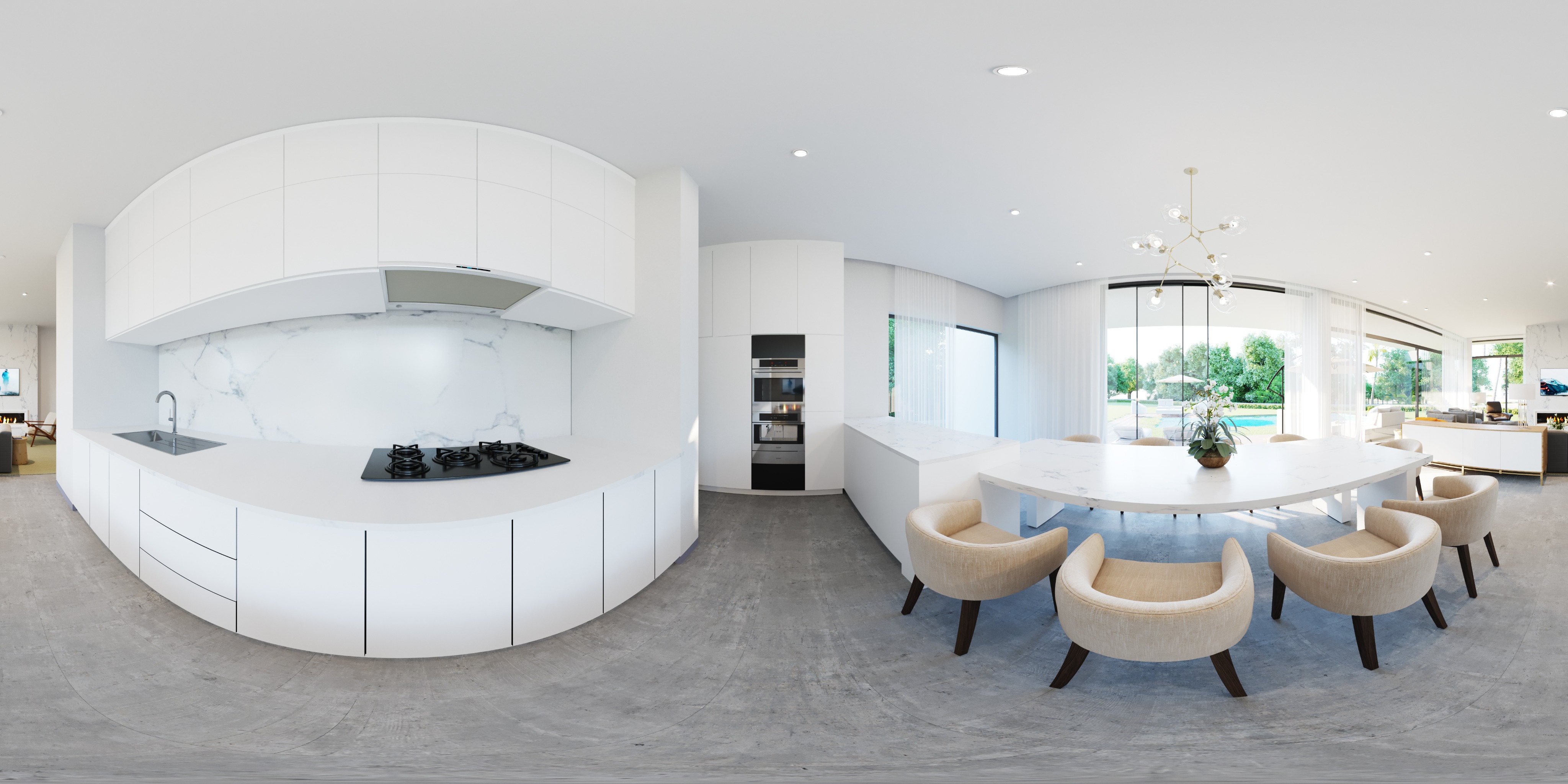 360° CGI - Villa Henry — 360° panorama preview