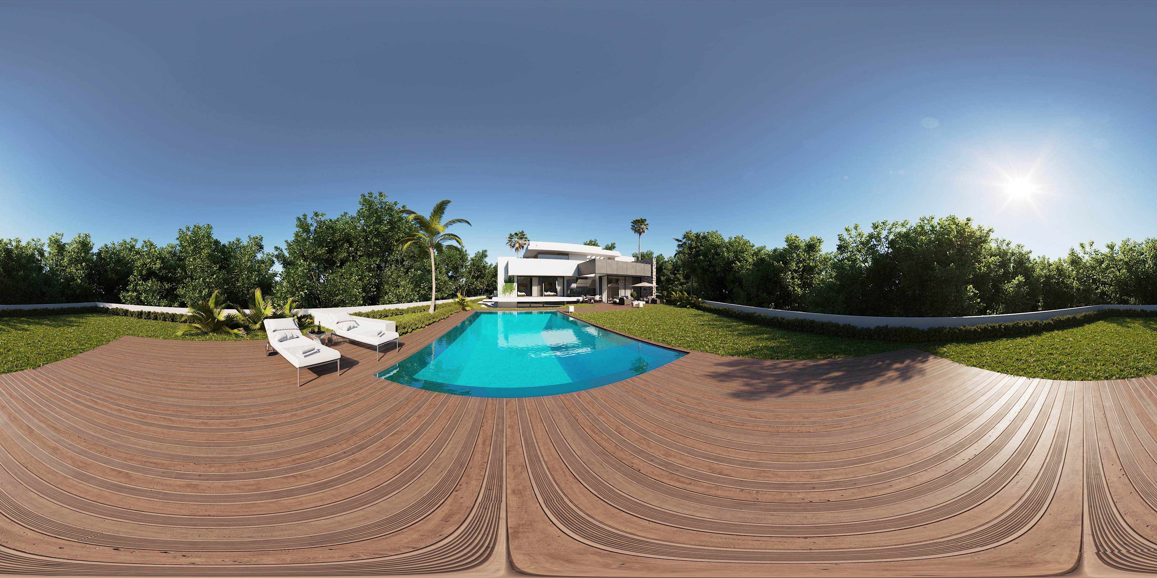 360 CGI - Villa Anna — 360° panorama preview